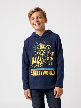 Blue Live Wild  Nature printed Hoodie